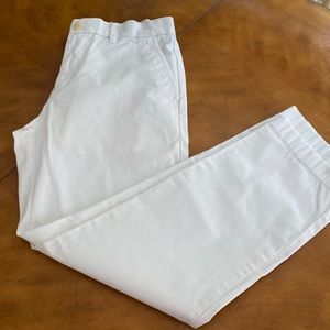Tommy Hilfiger custom fit white pants